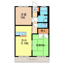 レジェンドマンションの物件間取画像